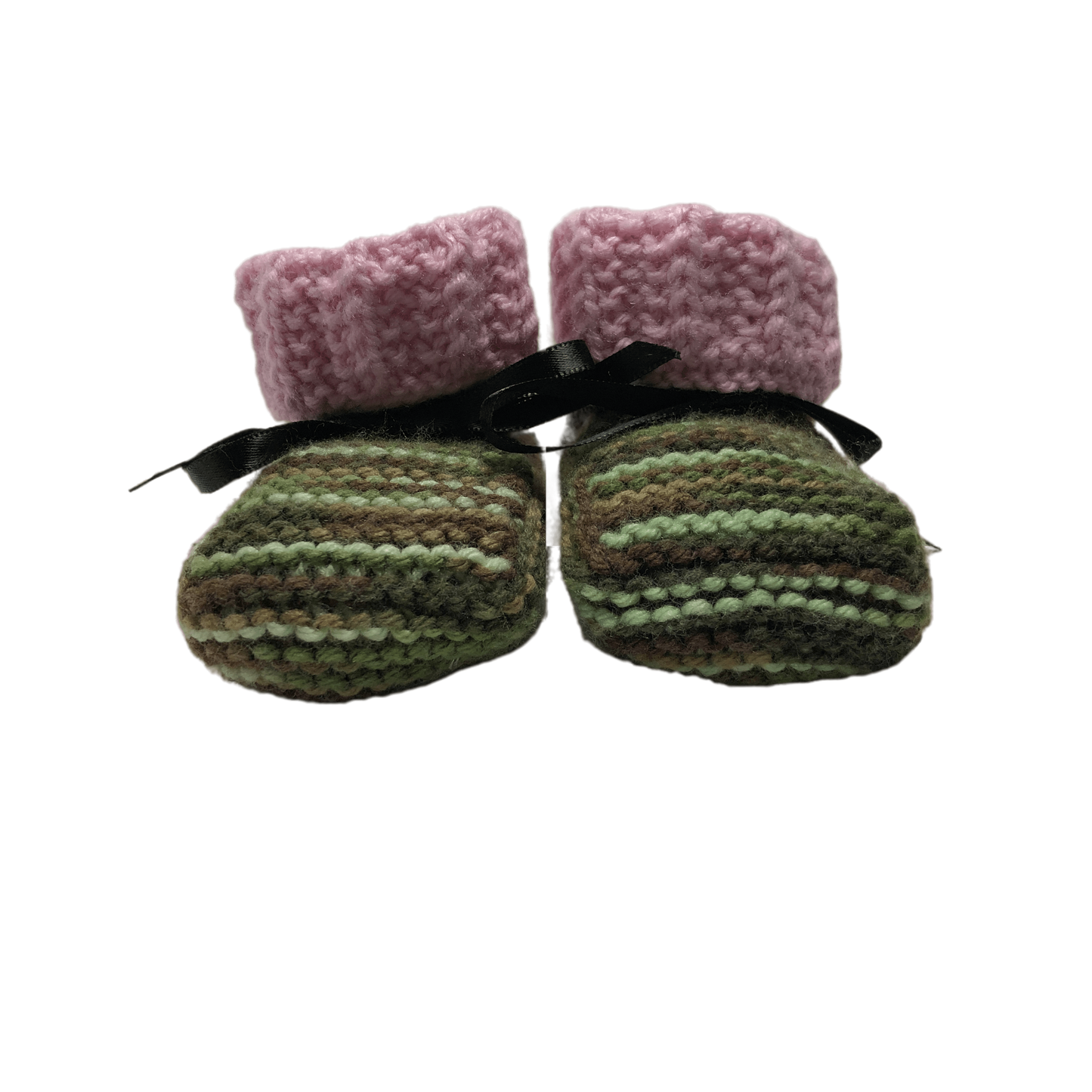 Booties, "Pink Camo" classic style