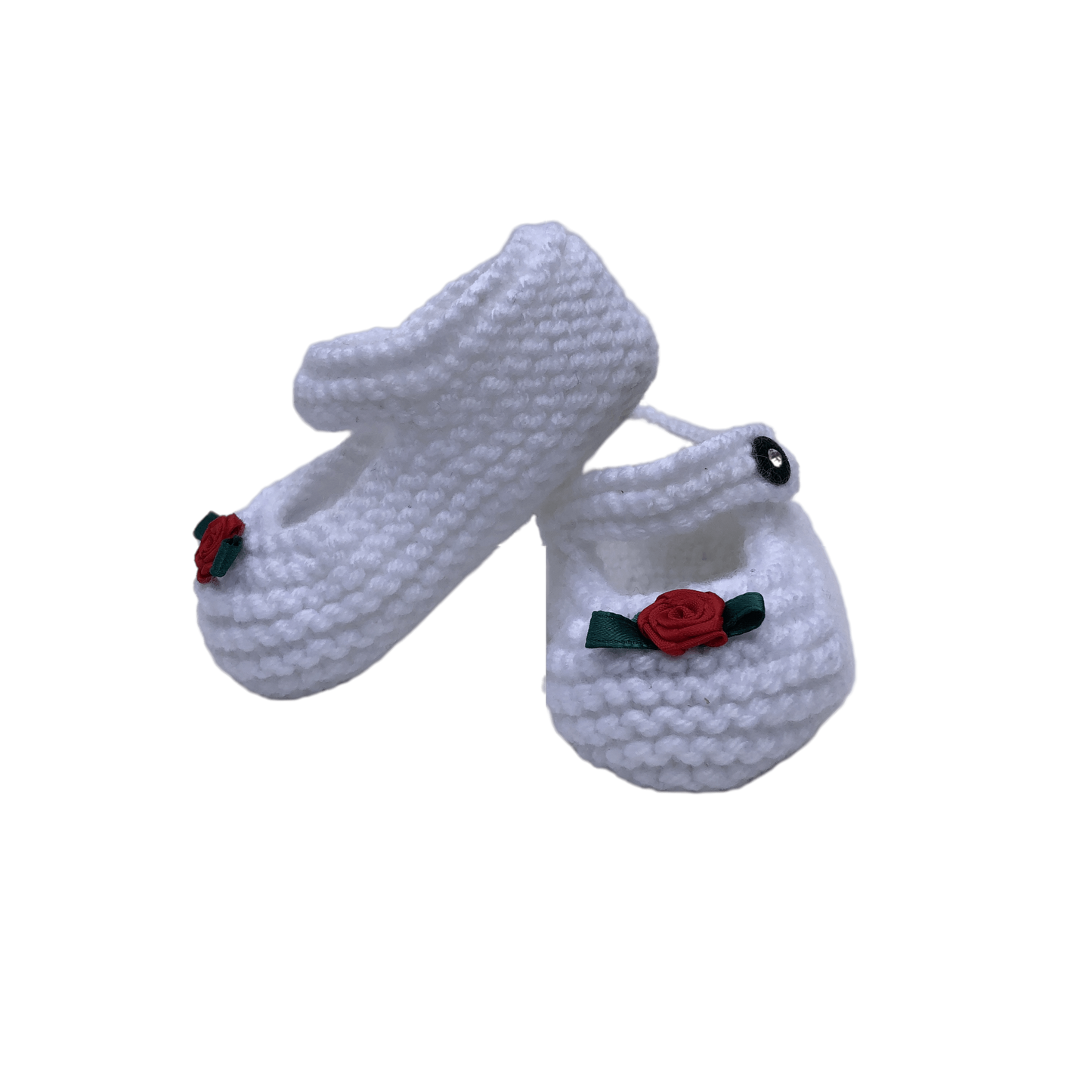 Booties, "Rosebud" Mary Janes