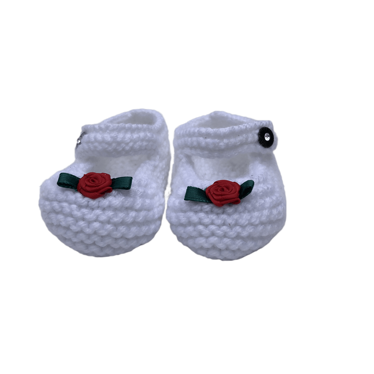 Booties, "Rosebud" Mary Janes
