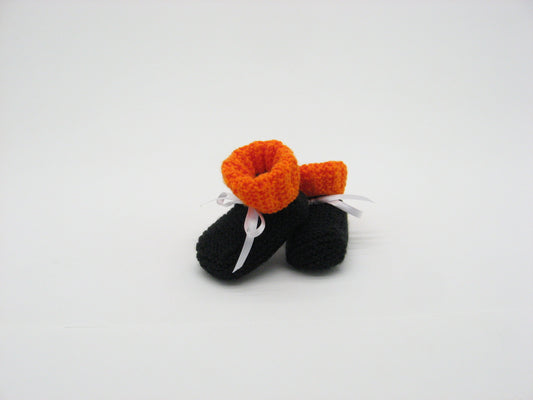 Booties, "Monarch" sock booties