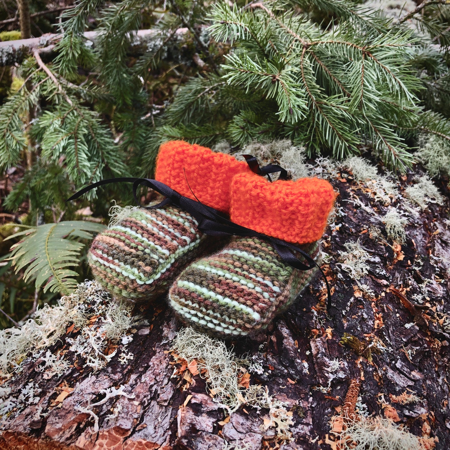 Booties, "Hunter Camo" classic style