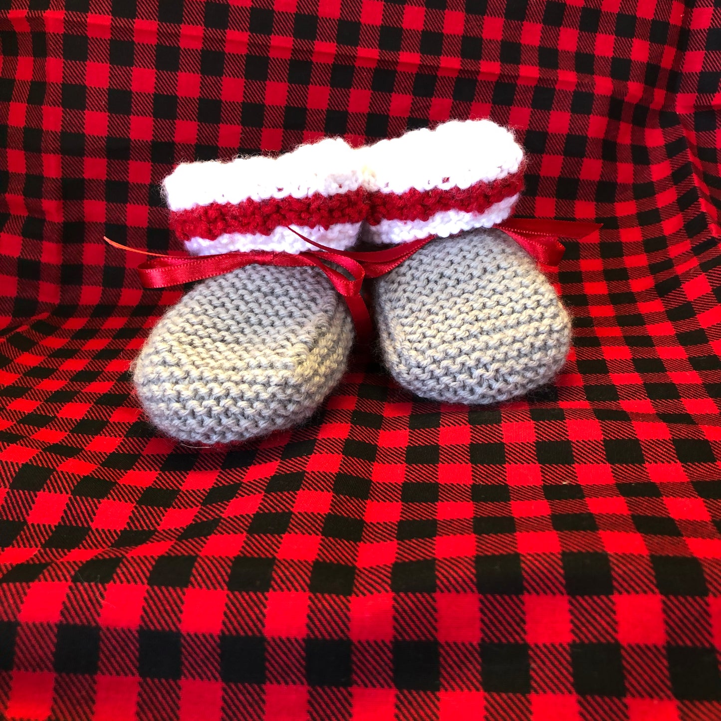 Booties, "Sock Monkey" classic style