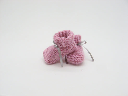 Booties, Pretty in Pink "socks"