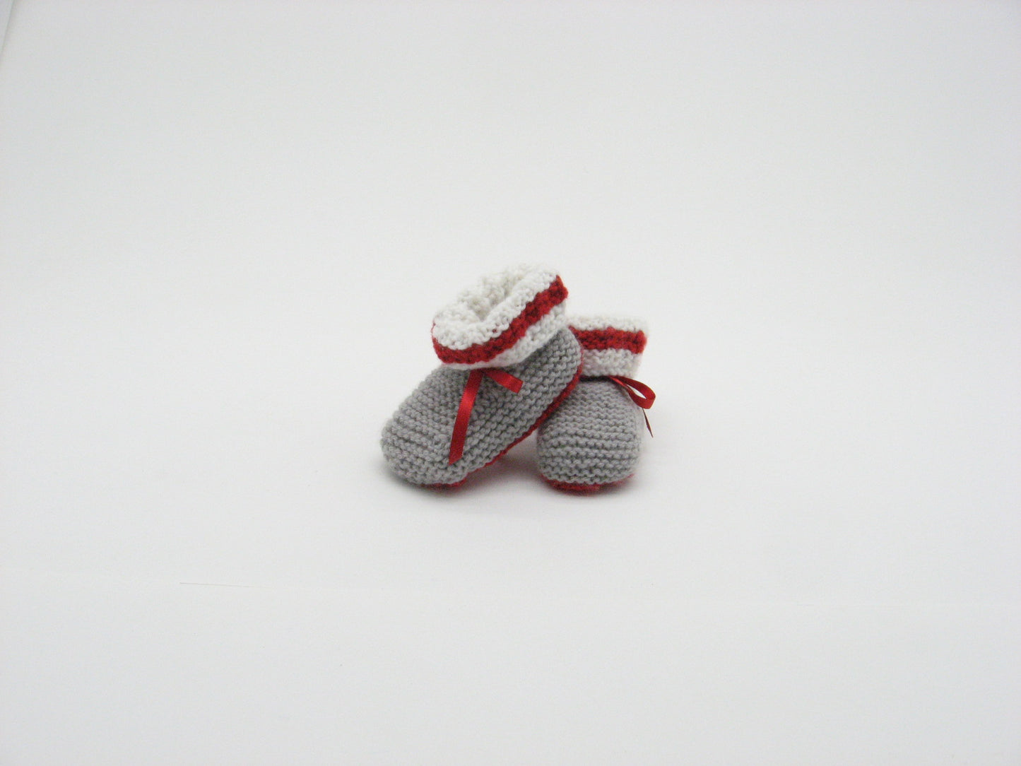 Booties, "Sock Monkey" sock booties