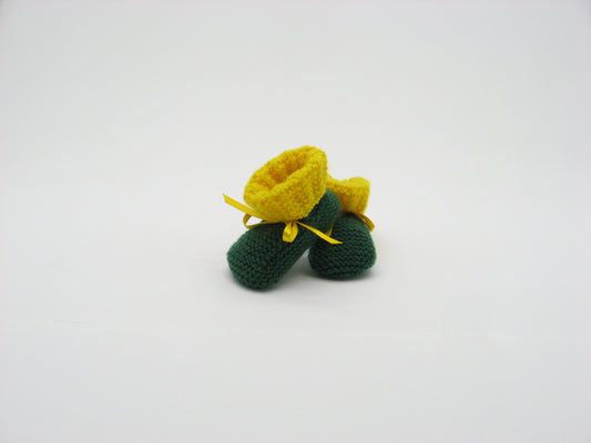 Booties, "Dandelion" sock booties