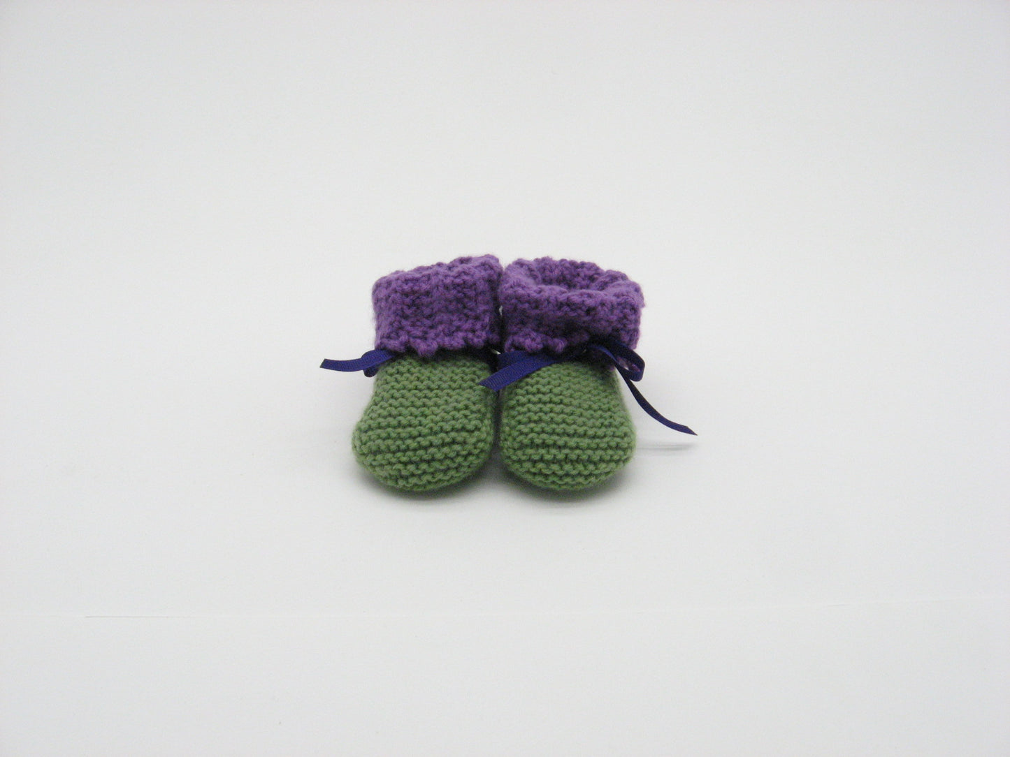 Booties, "Lilac" sock booties