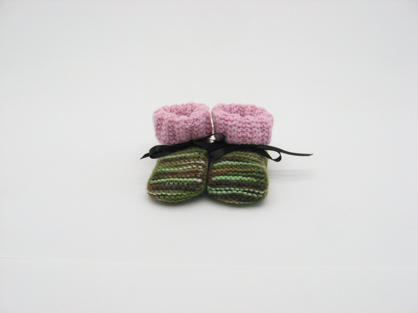 Booties, "Pink Camo" classic style