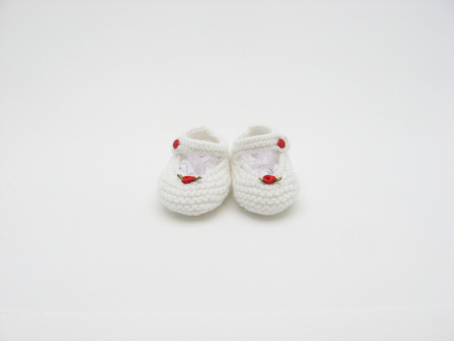 Booties, "Rosebud" Mary Janes